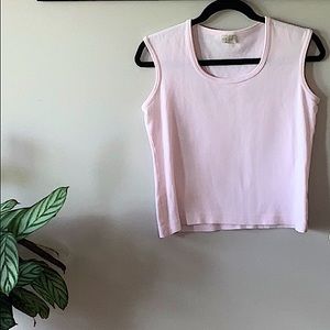 Baby Pink Cropped Tank